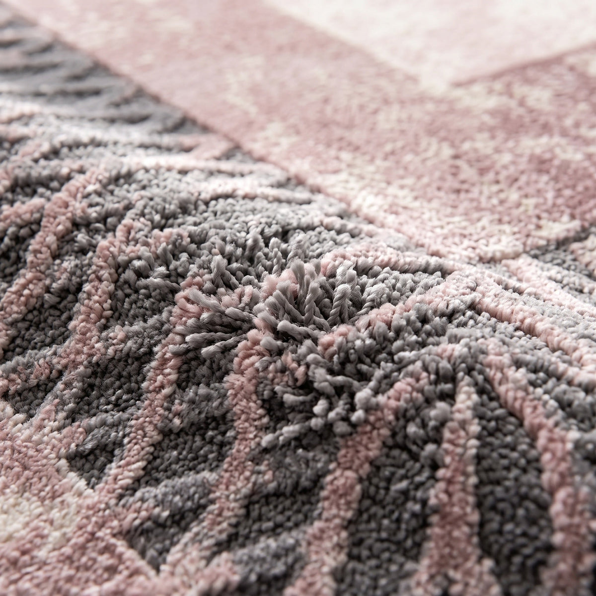 Gros plan sur la matière, coloris Rose