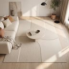 Tapis Casimir N°4 en situation, vue en plongée