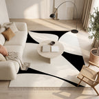 Tapis Chloé N°2 en situation, vue en plongée