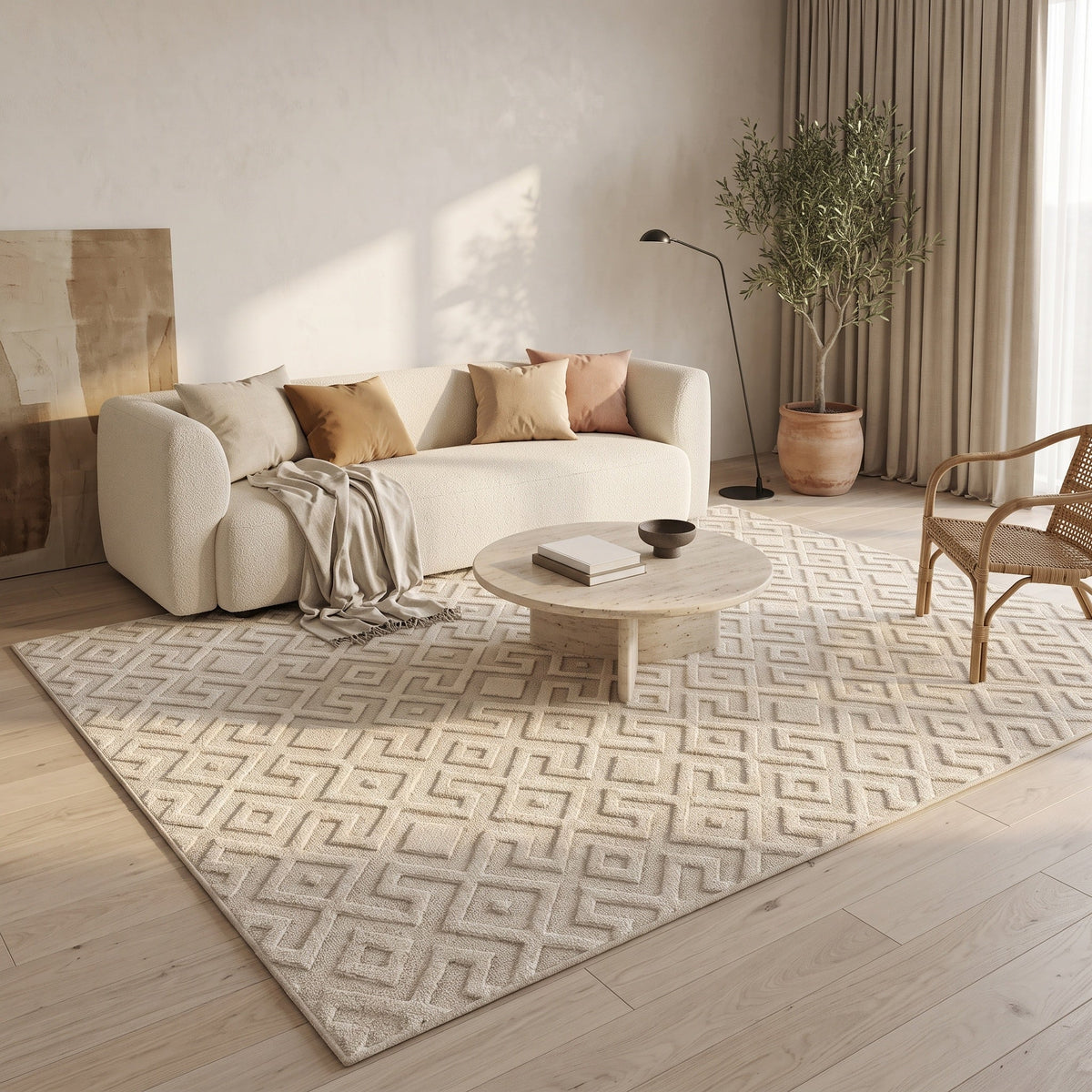 Tapis Genevieve en situation