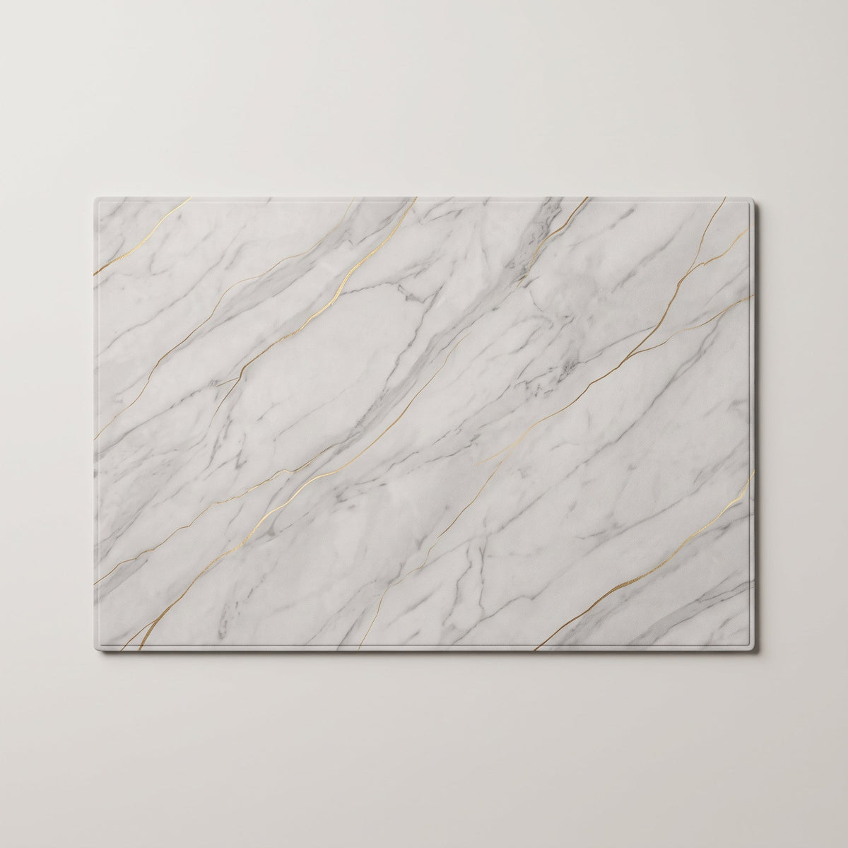Tapis de Bain Marbre Nordique Gris Perle vu du dessus