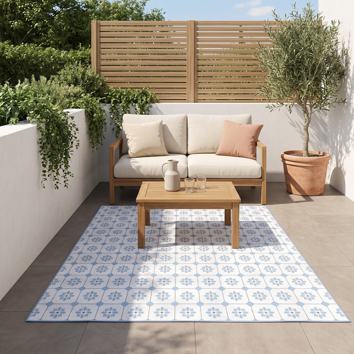 Tapis Extérieur Imperméable Urielle