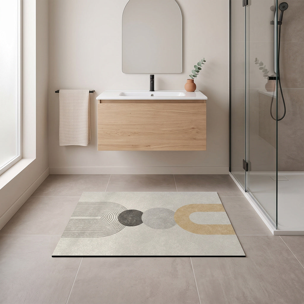 Tapis Salle de Bain Absorbant Ariel