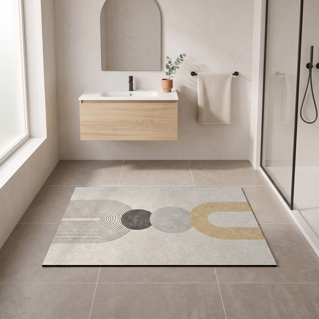 Tapis Salle de Bain Absorbant Ariel