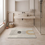 Tapis Salle de Bain Absorbant Ariel