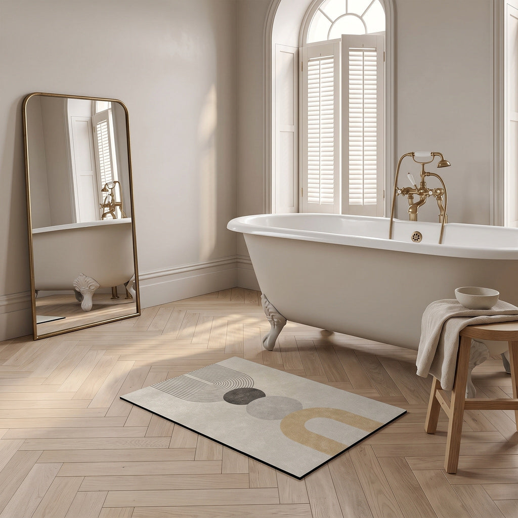 Tapis Salle de Bain Absorbant Ariel