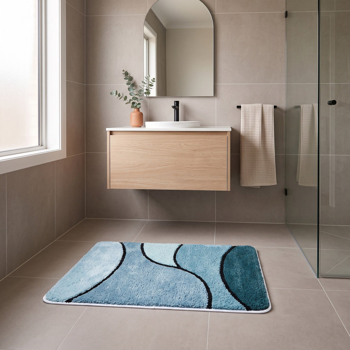 Tapis Salle de Bain Antidérapant Corentin