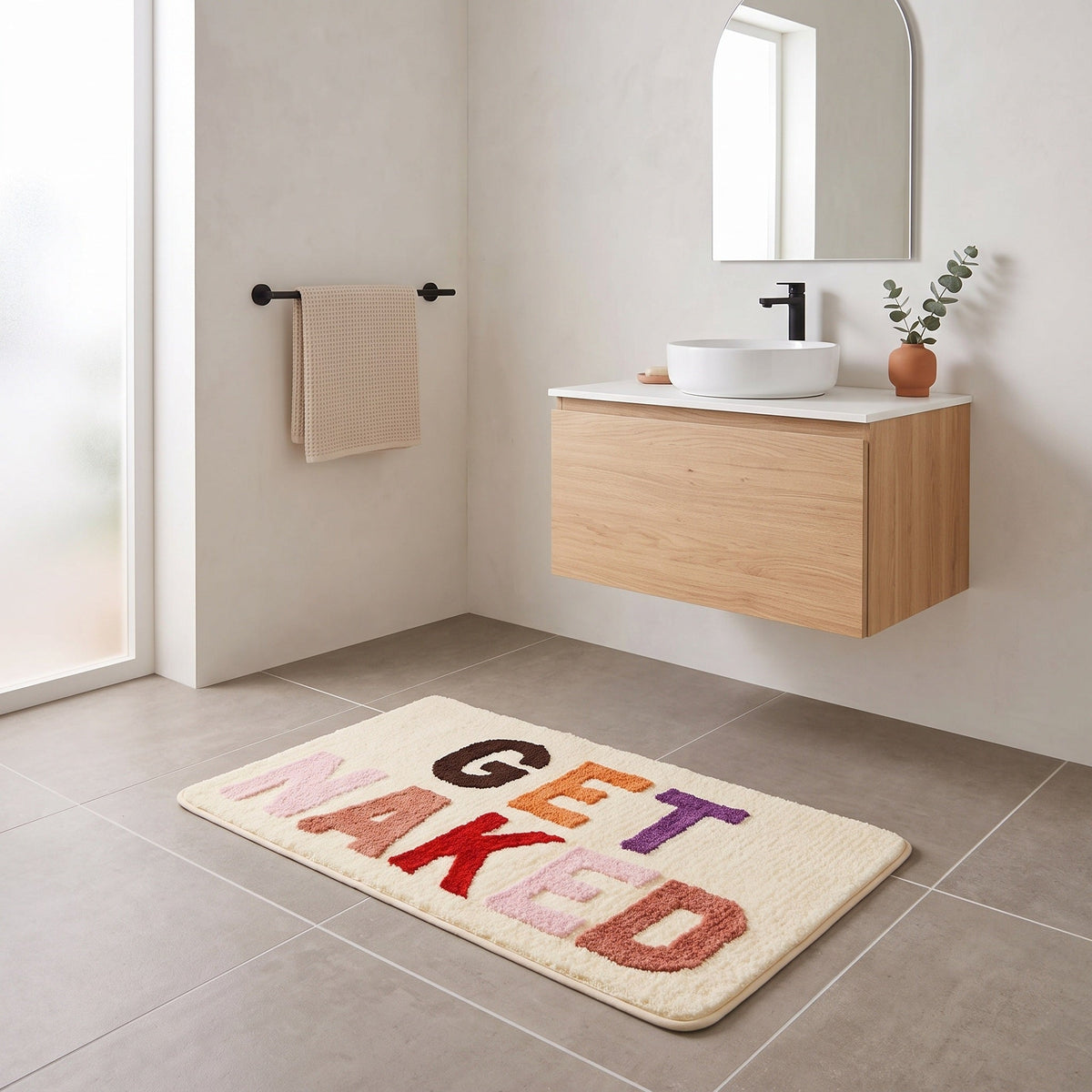 Tapis Salle de Bain Antidérapant Ludovic