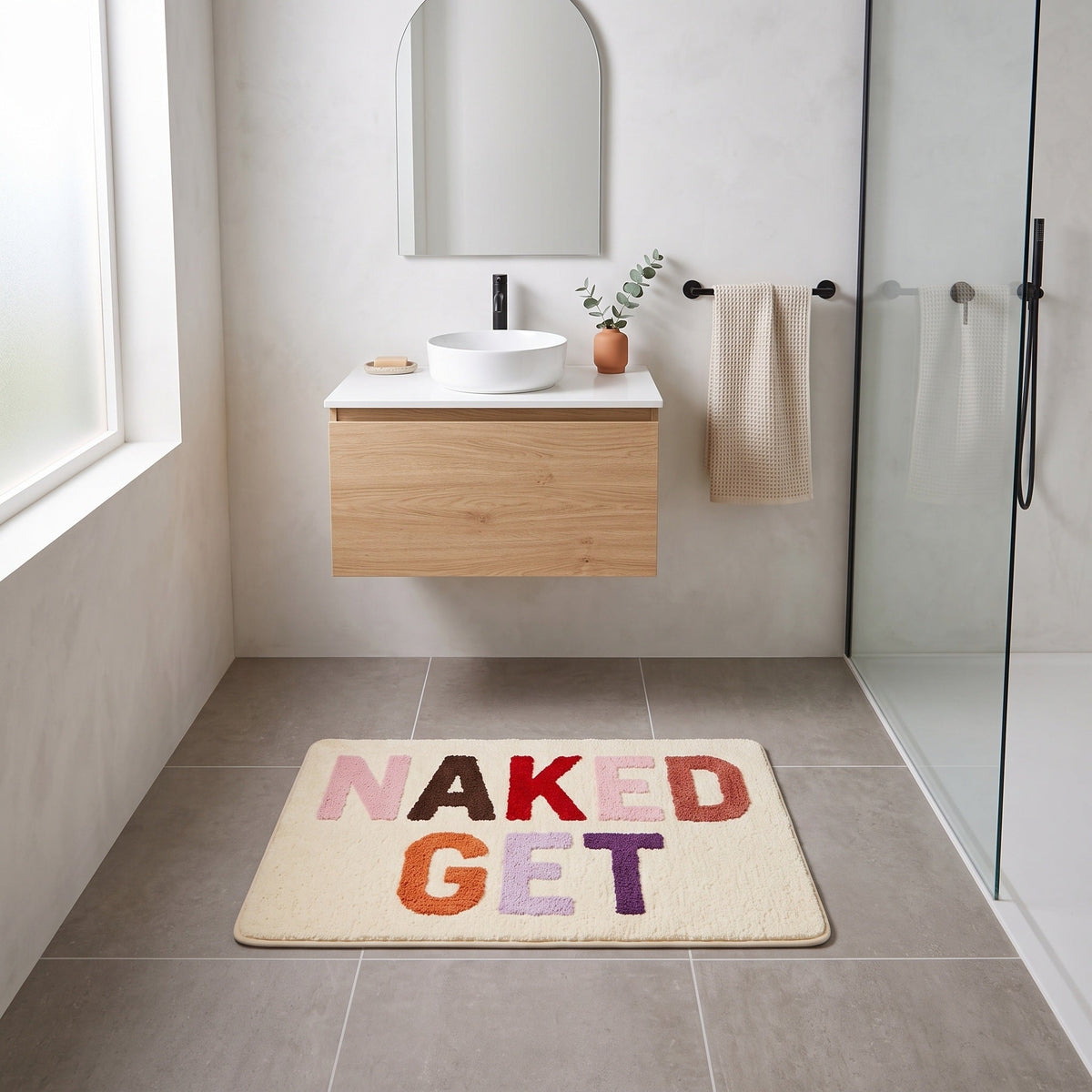 Tapis Salle de Bain Antidérapant Ludovic