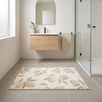 Tapis Salle de Bain Fruit Doux Absorbant en situation
