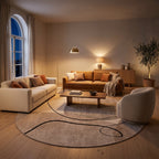 Tapis Salon Géométrique Agathe