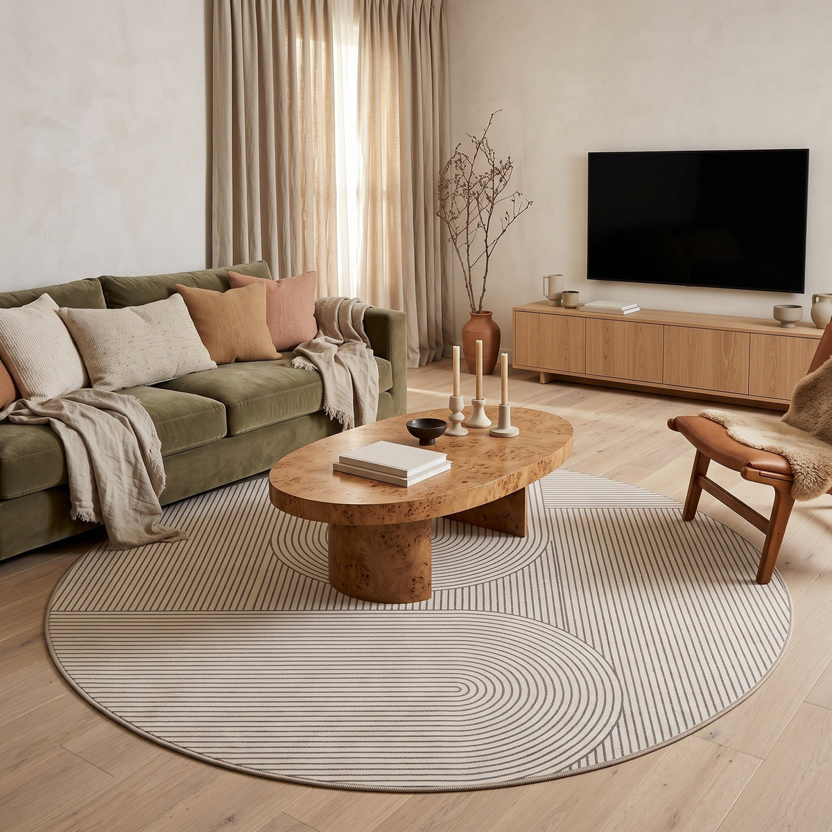 Tapis Salon Géométrique Arnaude