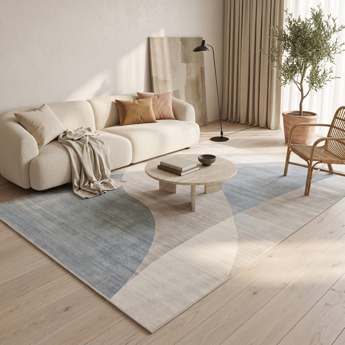 Tapis Salon Géométrique Auréline