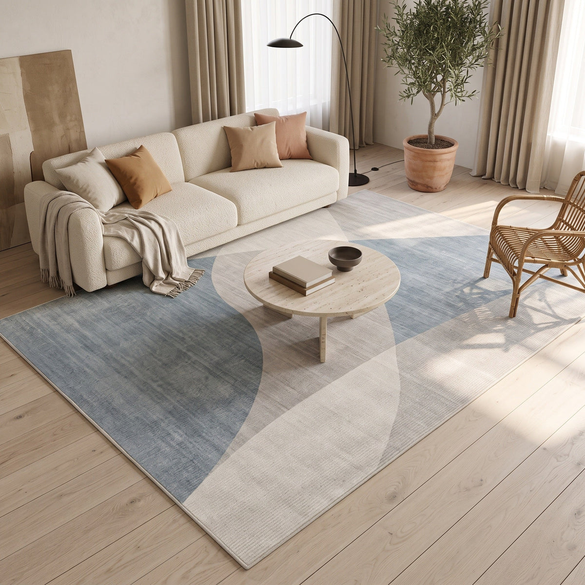 Tapis Salon Géométrique Auréline
