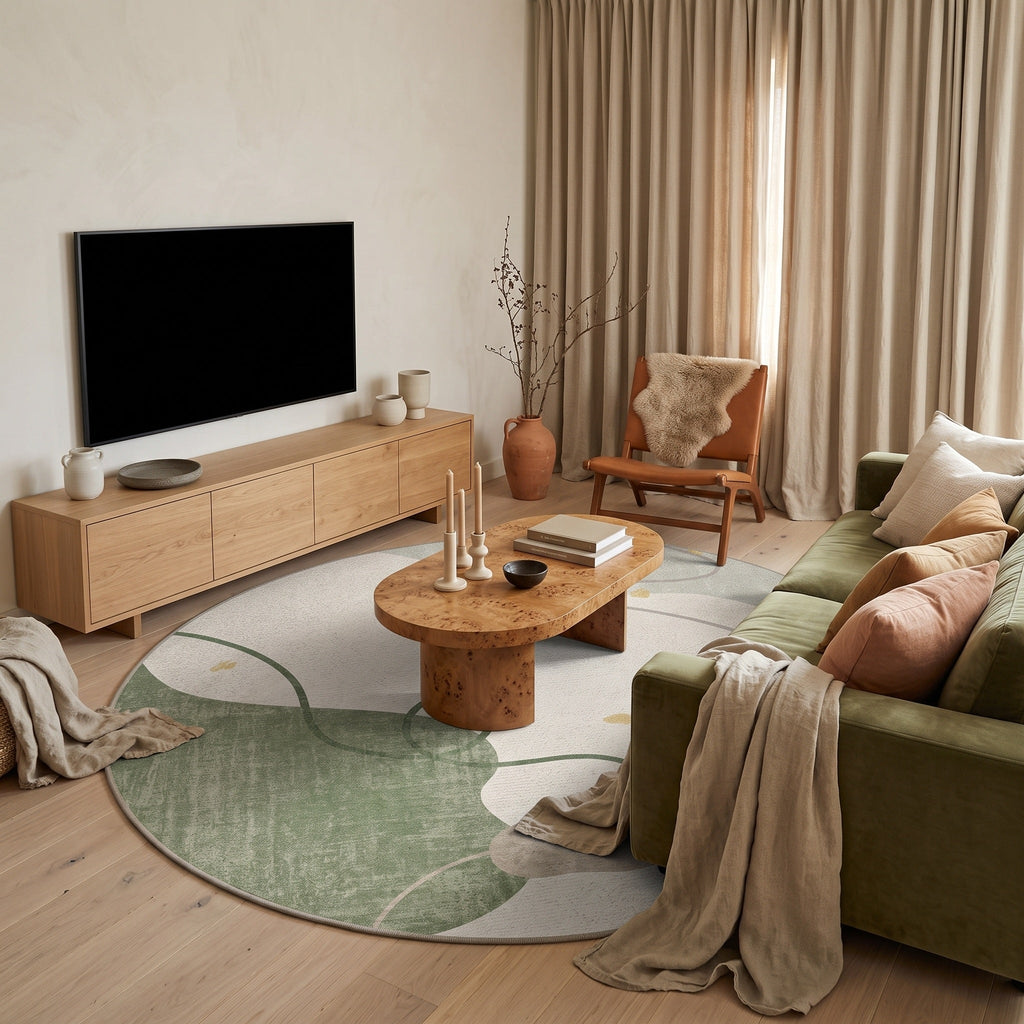 Tapis Salon Géométrique Auxence