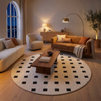 Tapis Salon Géométrique Baptiste