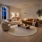 Tapis Salon Géométrique Bartholomé