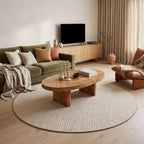 Tapis Salon Géométrique Baudouin