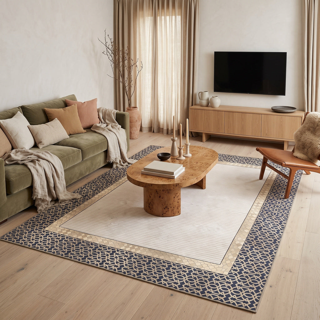 Tapis Salon Géométrique Bérengère