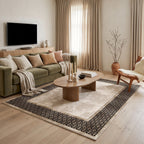 Tapis Salon Géométrique Borromée