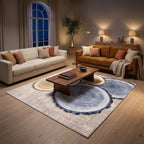 Tapis Salon Géométrique Brieuc