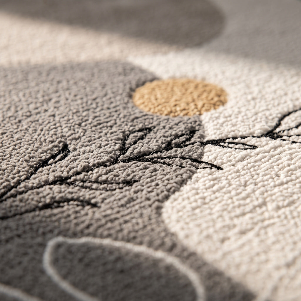 Tapis Salon Géométrique Ermeline