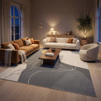 Tapis Salon Géométrique Ermeline