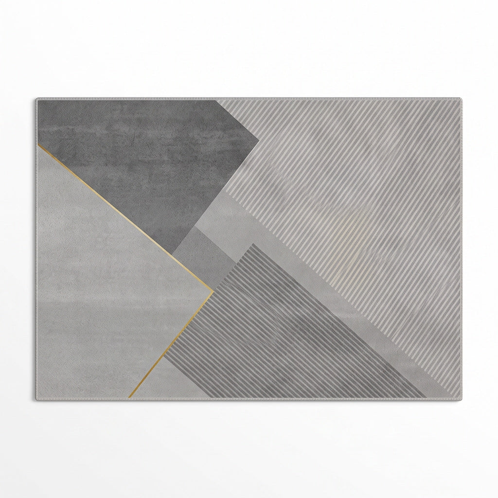 Tapis Salon Géométrique Esclarmonde