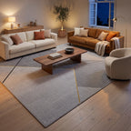 Tapis Salon Géométrique Esclarmonde