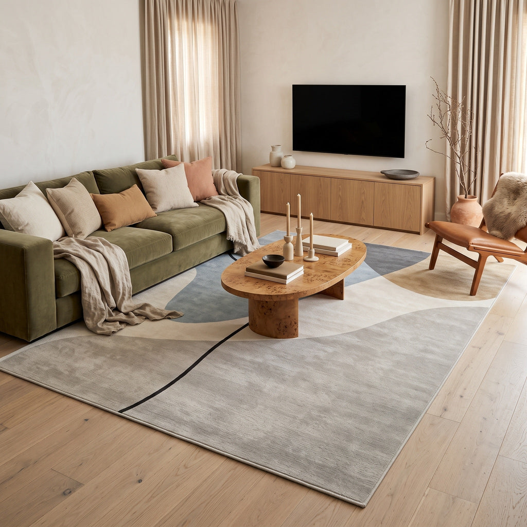 Tapis Salon Géométrique Espérance