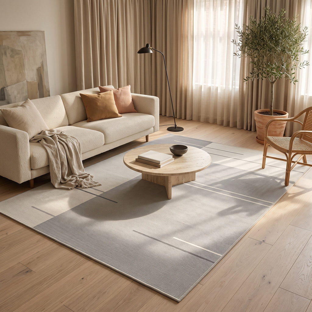 Tapis Salon Géométrique Eudes