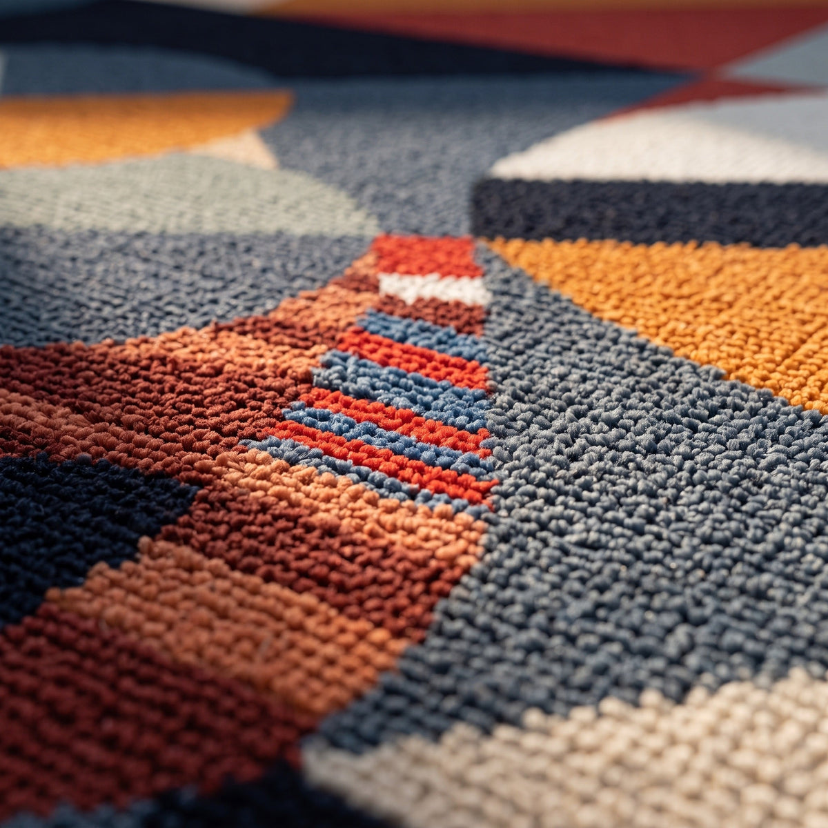 Tapis Salon Géométrique Tancrède