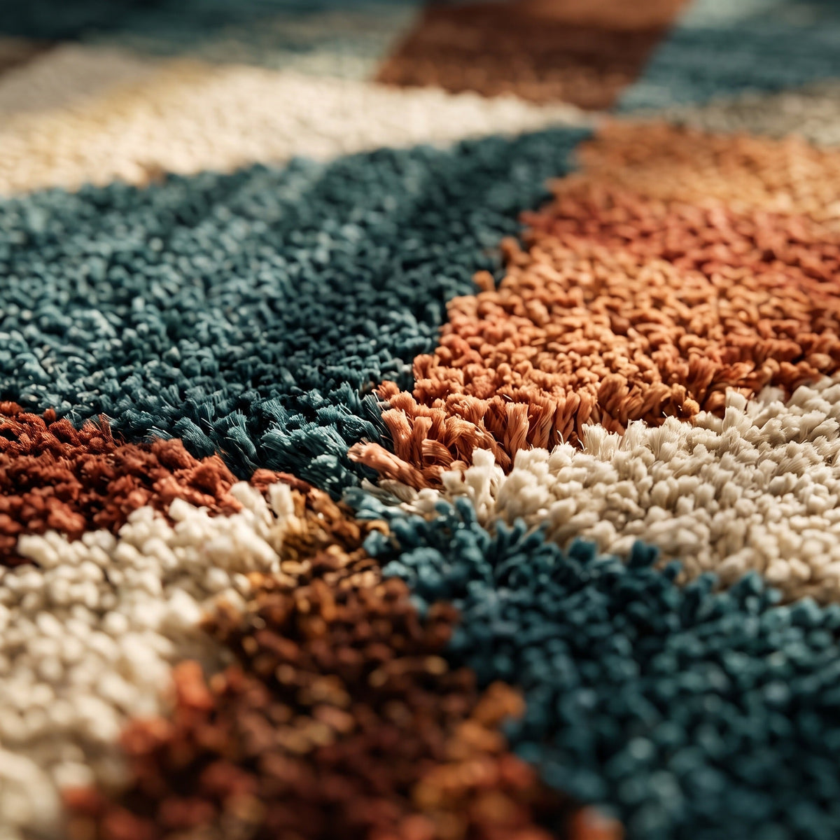 Tapis Salon Géométrique Thaïs