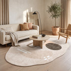Tapis Salon Irrégulier Maëlys