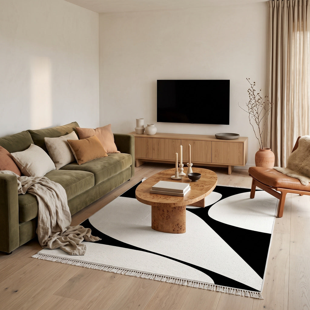 Tapis Salon Minimaliste Abel