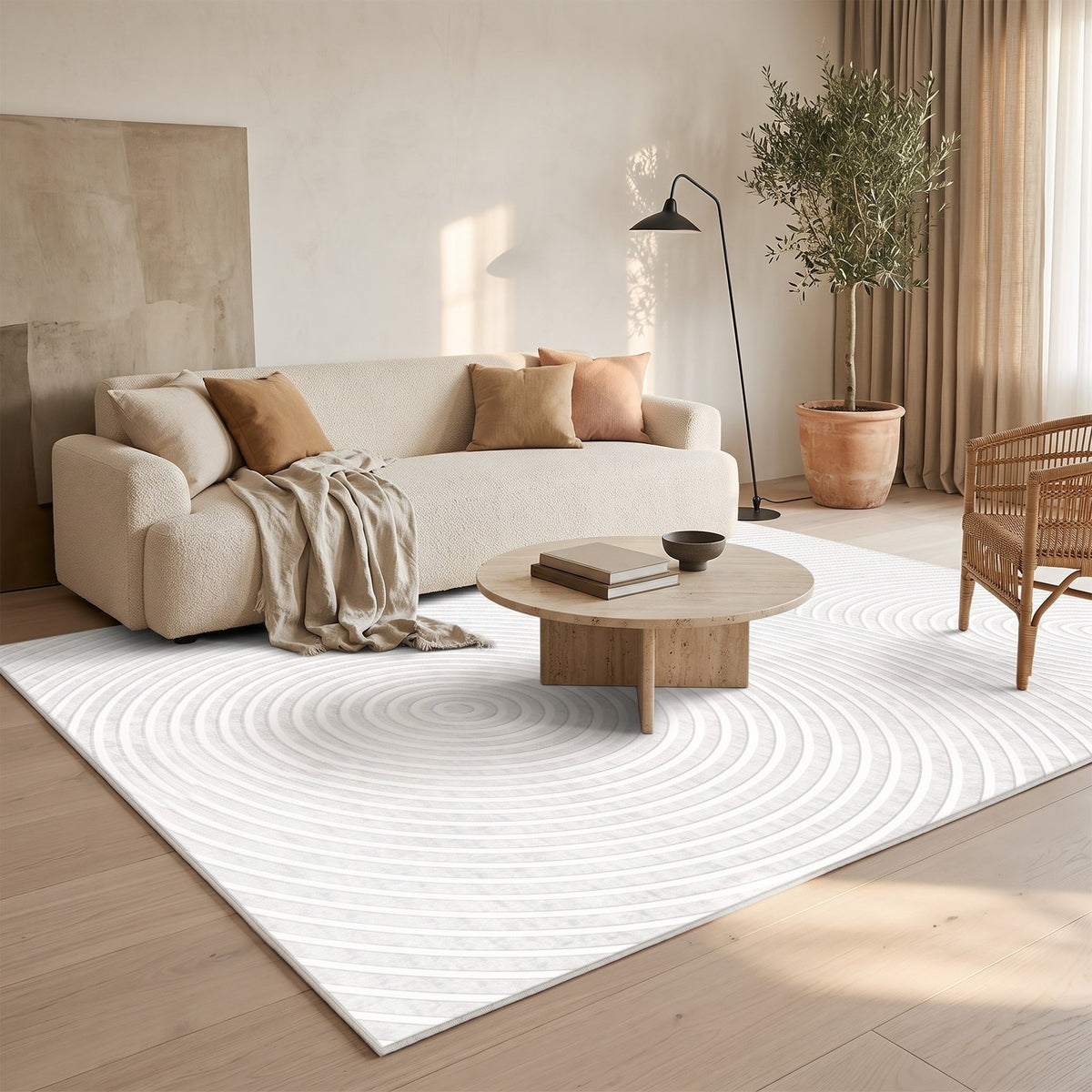 Tapis Salon Minimaliste Alban