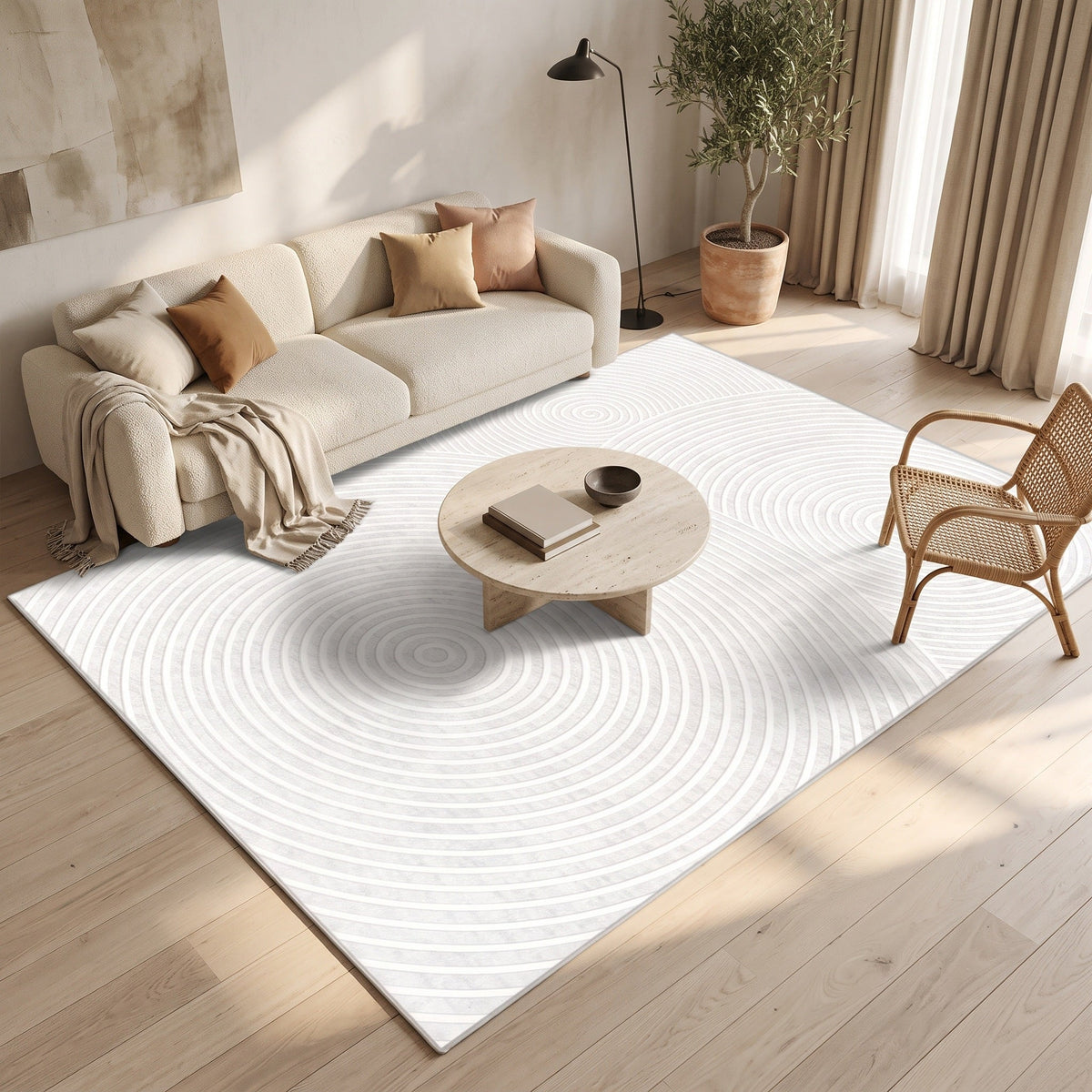 Tapis Salon Minimaliste Alban