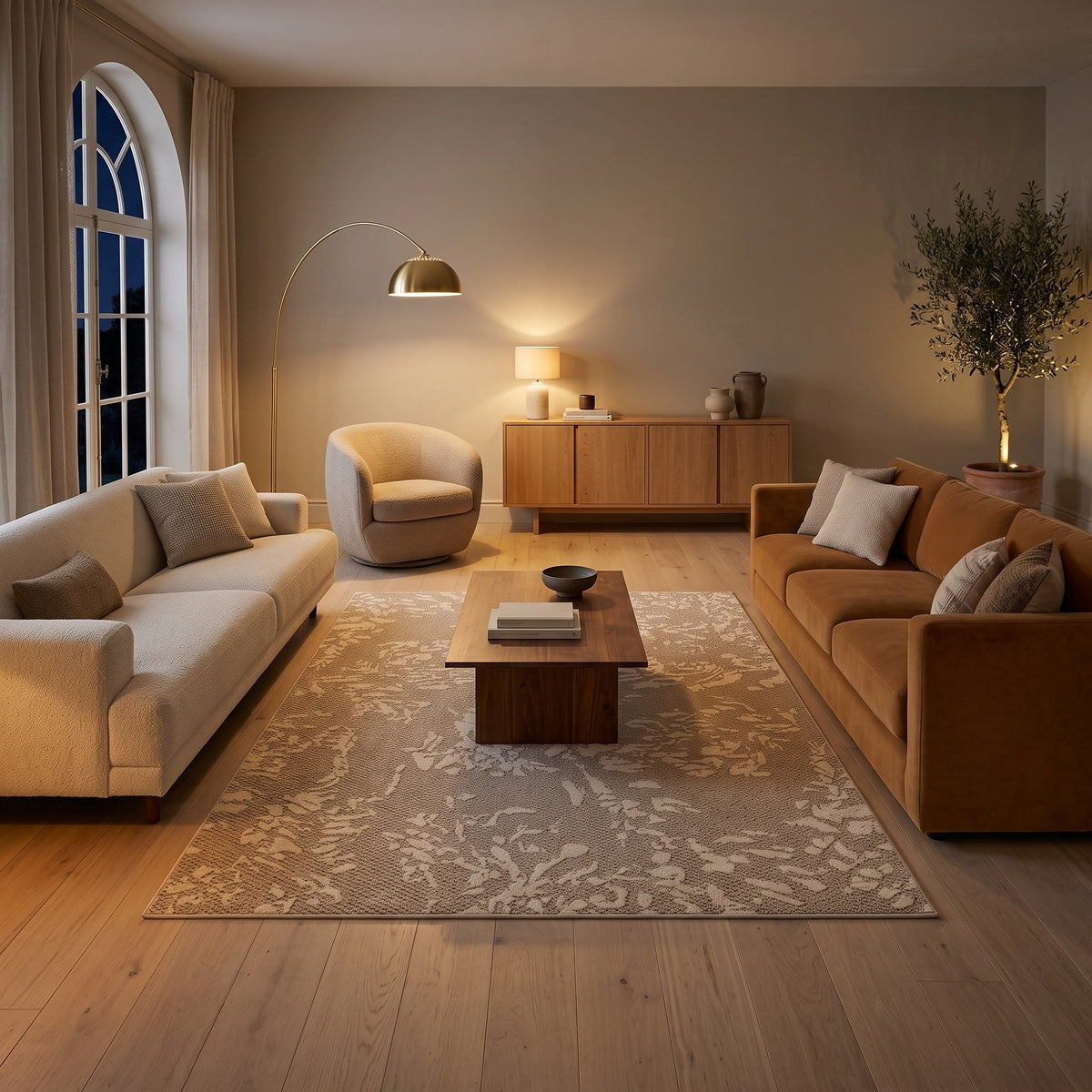 Tapis Salon Minimaliste Ambroise