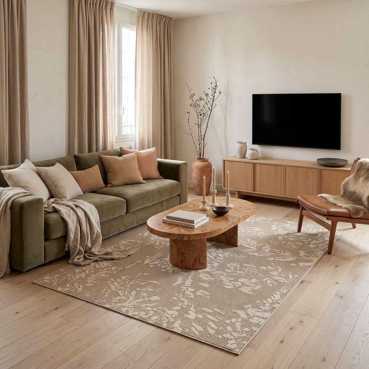 Tapis Salon Minimaliste Ambroise