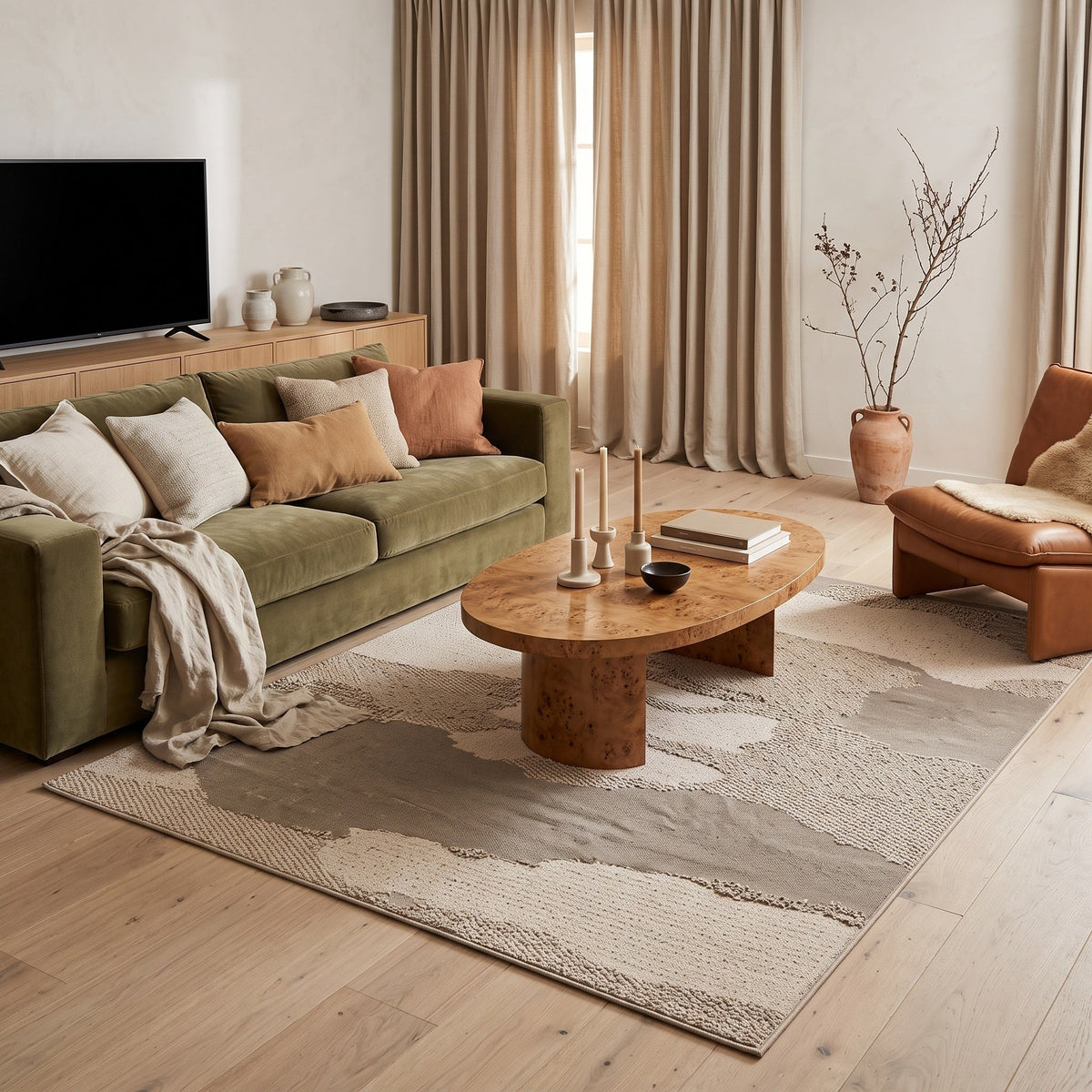 Tapis Salon Minimaliste Bérénice