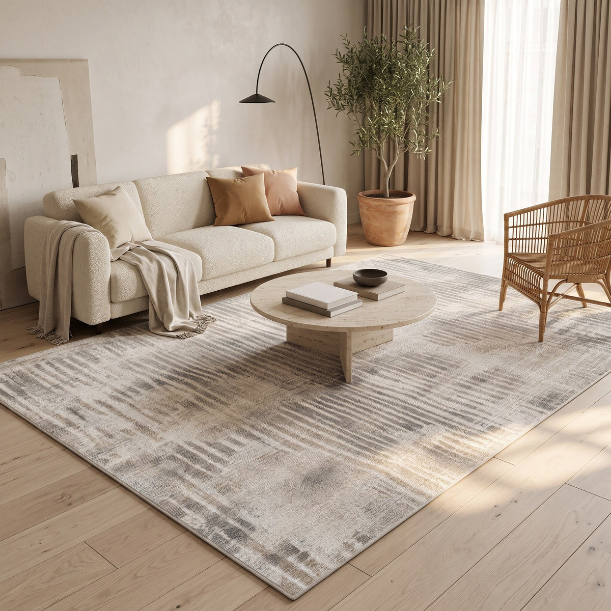 Tapis Salon Minimaliste Chantal