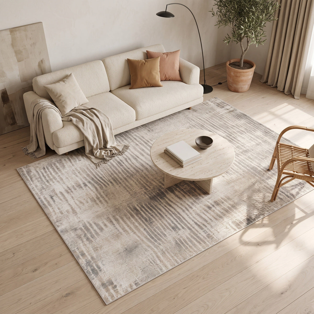 Tapis Salon Minimaliste Chantal
