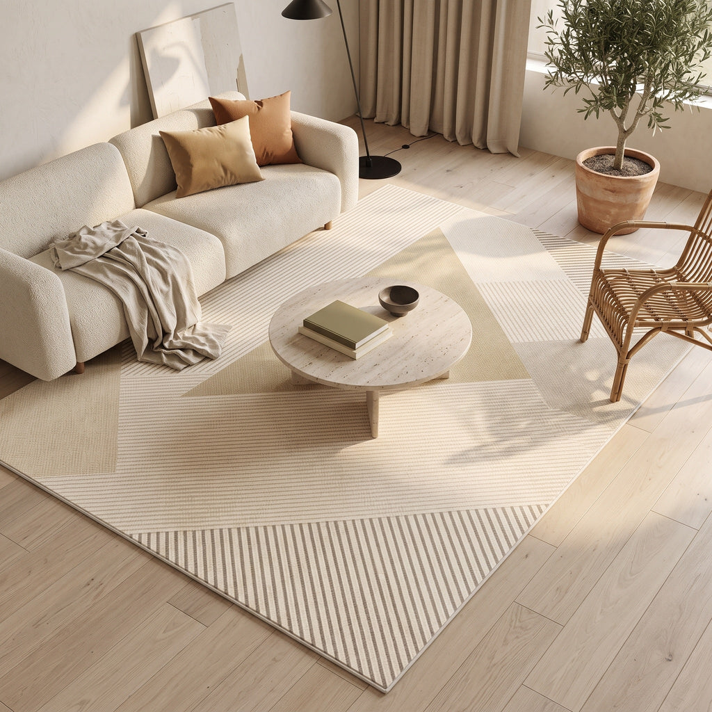 Tapis Salon Minimaliste Clémence