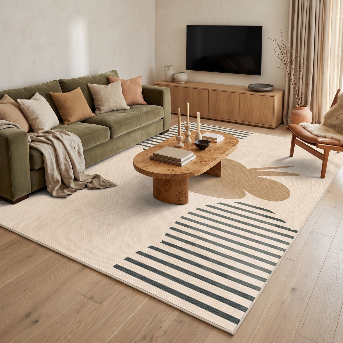 Tapis Salon Minimaliste Colette