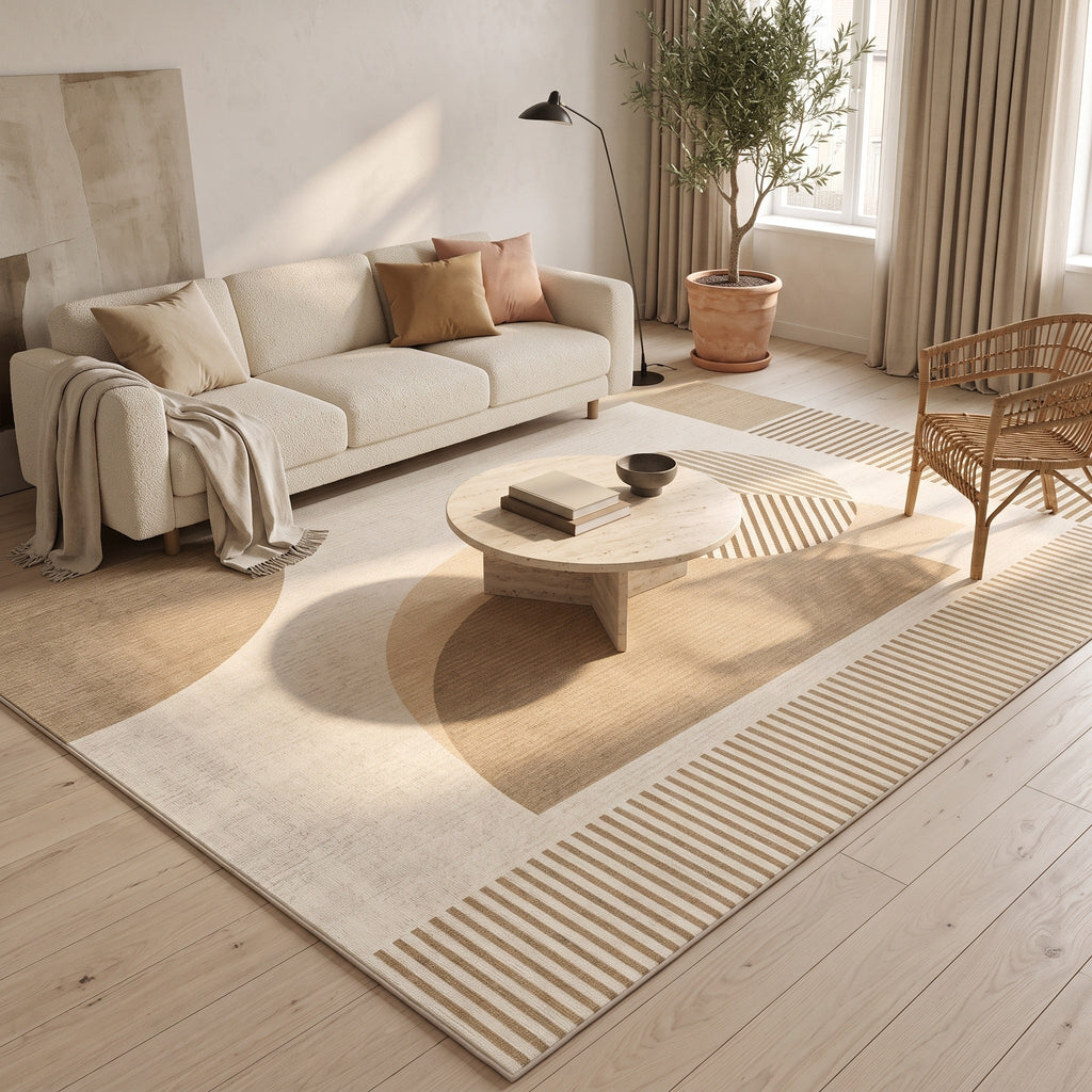 Tapis Salon Minimaliste Dagobert