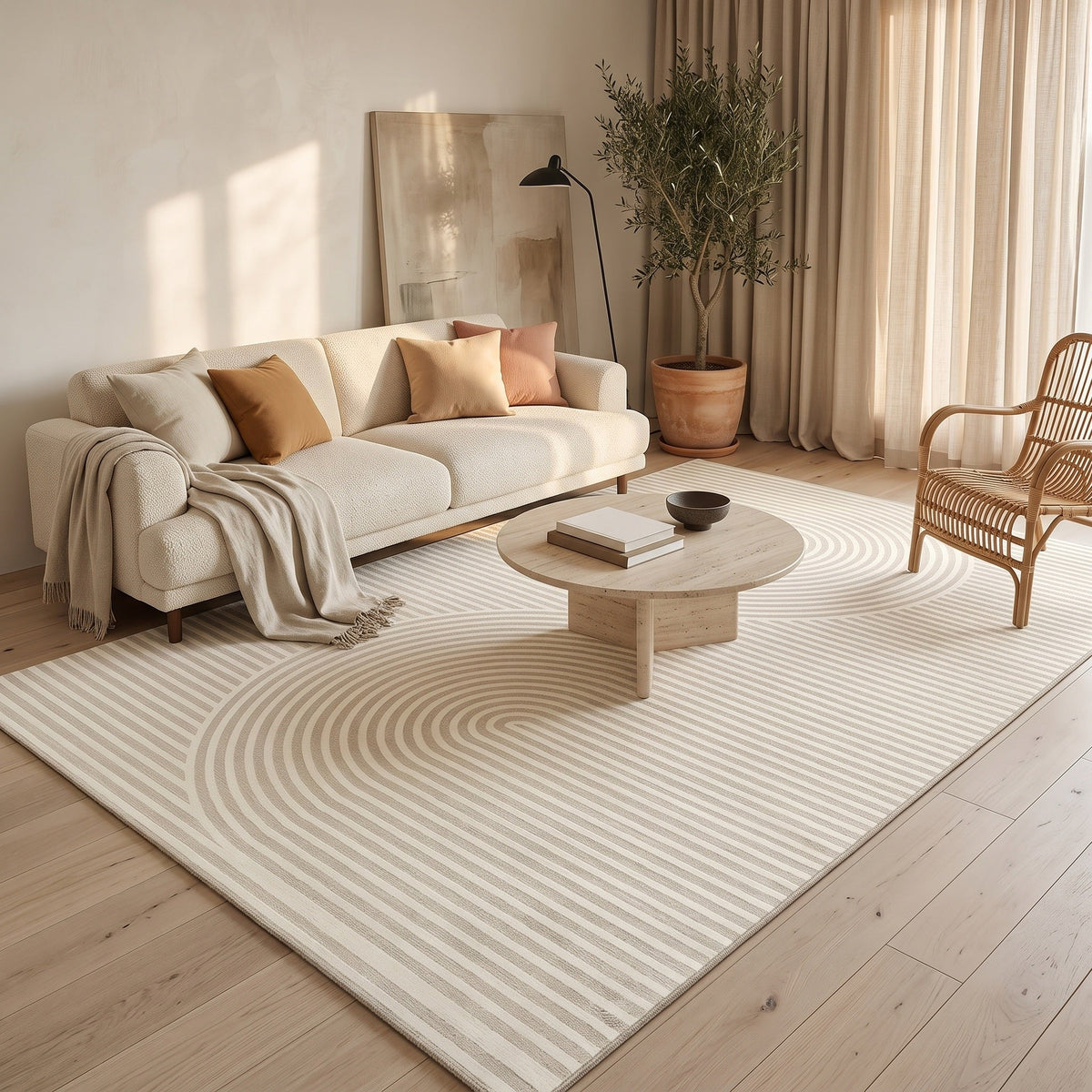 Tapis Salon Minimaliste Fernand