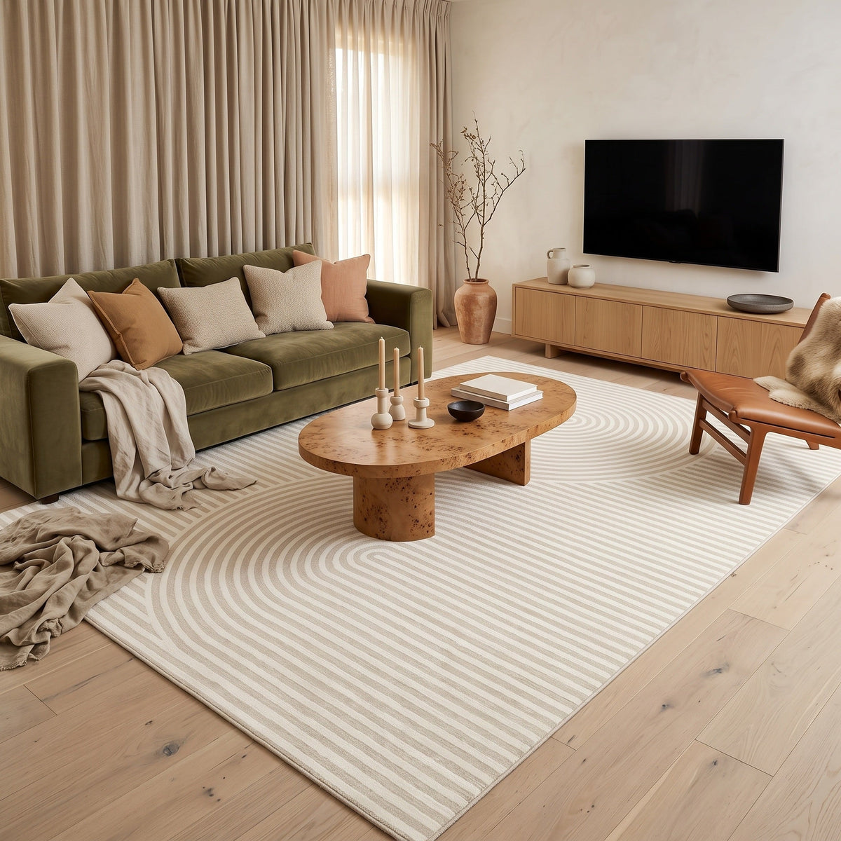 Tapis Salon Minimaliste Fernand