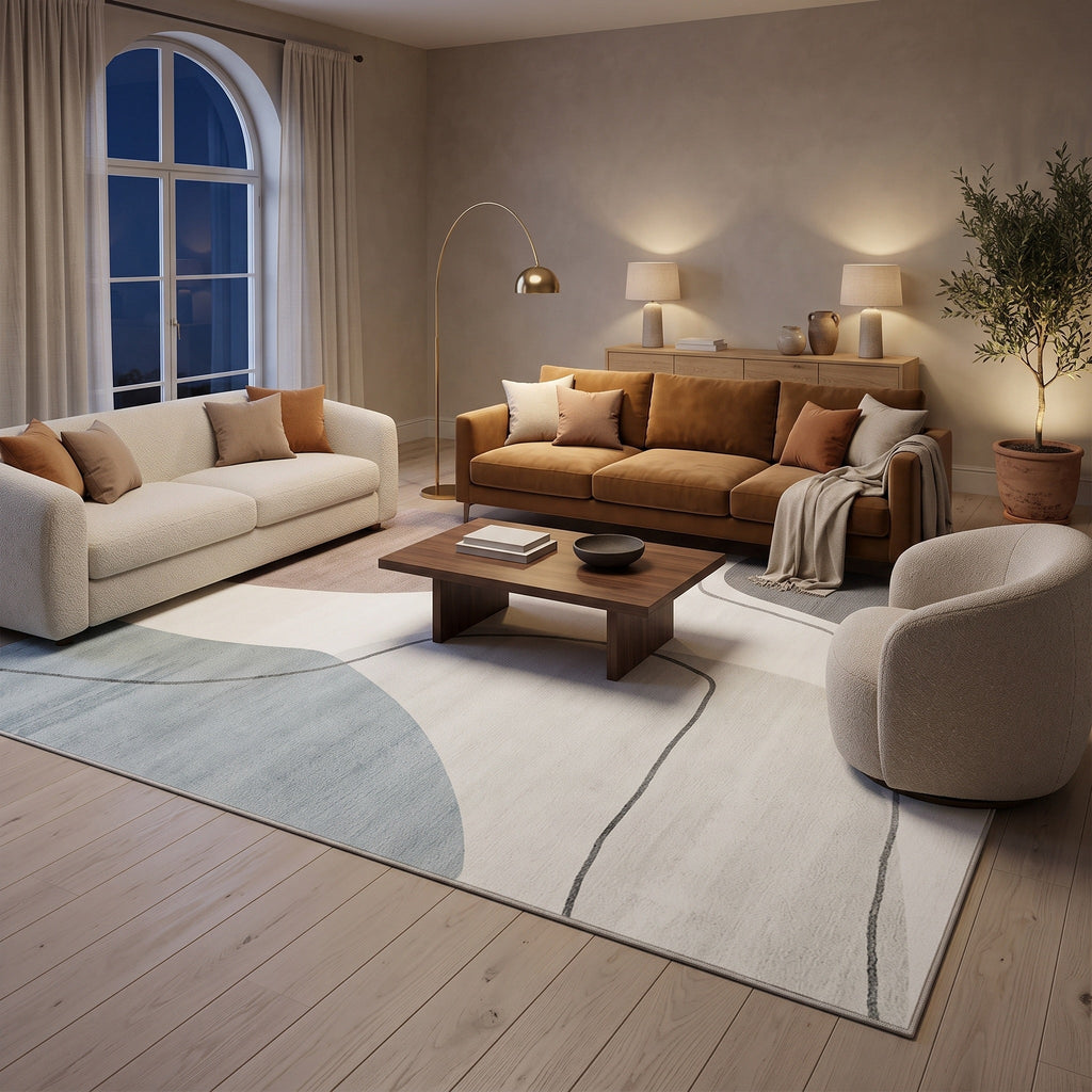 Tapis Salon Minimaliste Fidèle