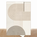 Tapis Salon Minimaliste Fleurine