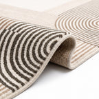 Tapis Salon Minimaliste Fleurine